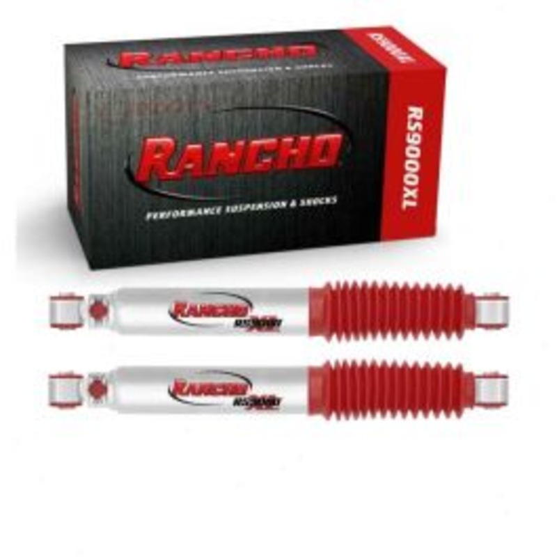2 pc Rancho RS9000XL Rear Shock Absorbers for 2000-2019 GMC Yukon 4.8L 5.3L V8