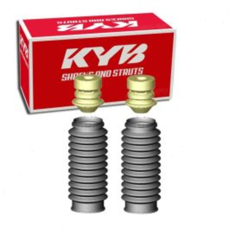 2 pc KYB Front Suspension Strut Bellows for 2011-2014 Mazda 2