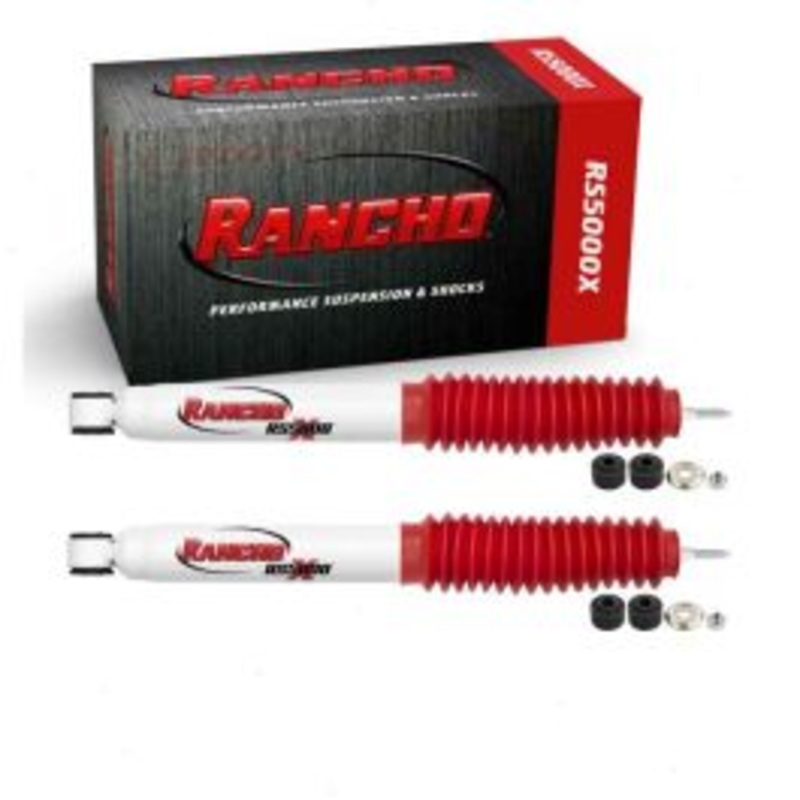 2 pc Rancho RS5000X Front Shock Absorbers for 2005-2020 Ford F-350 Super Duty