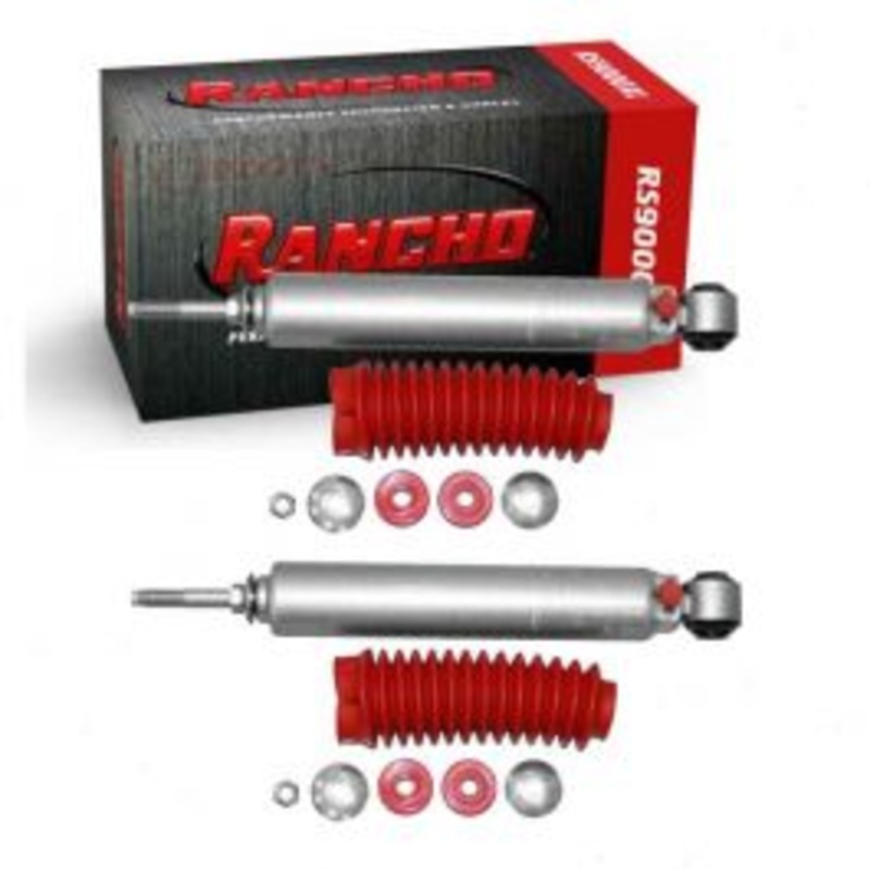 2 pc Rancho RS9000XL Rear Shock Absorbers for 2003-2020 Toyota 4Runner
