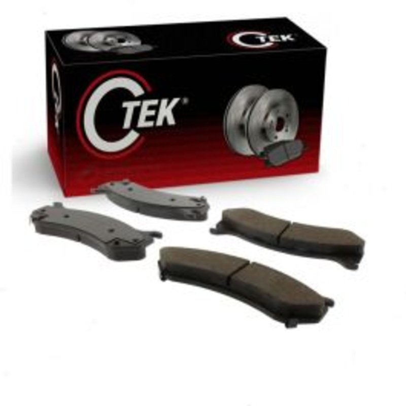 Centric CTEK Front Disc Brake Pad Set for 2003-2005 GMC Safari