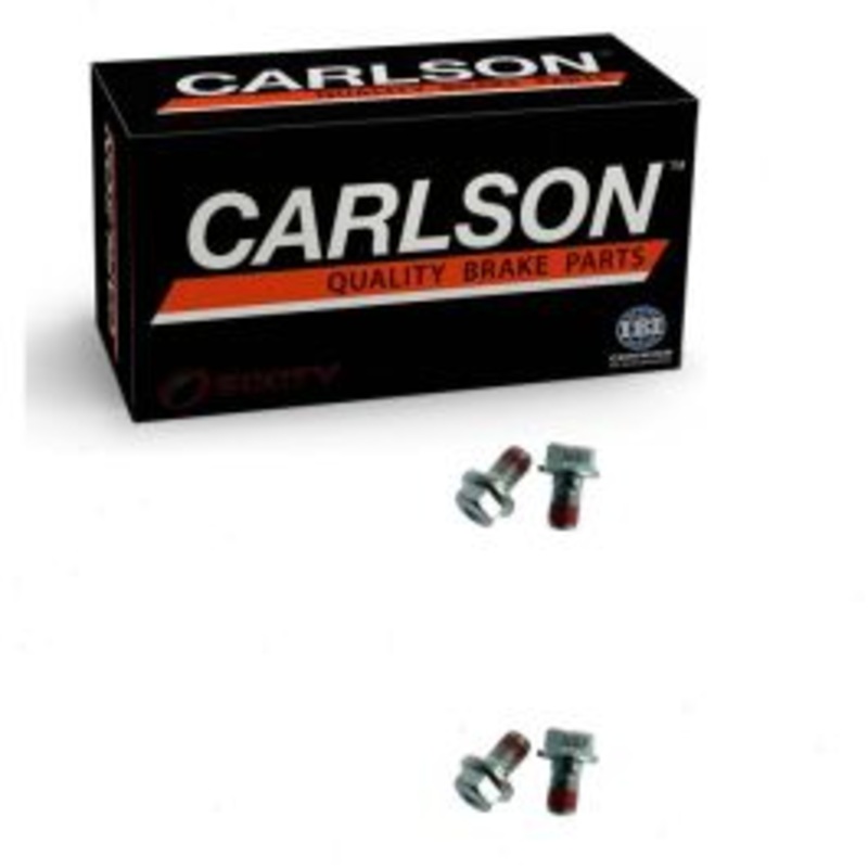 2 pc Carlson Front Brake Caliper Bracket Mounting Bolts for 2004-2014 Acura TSX