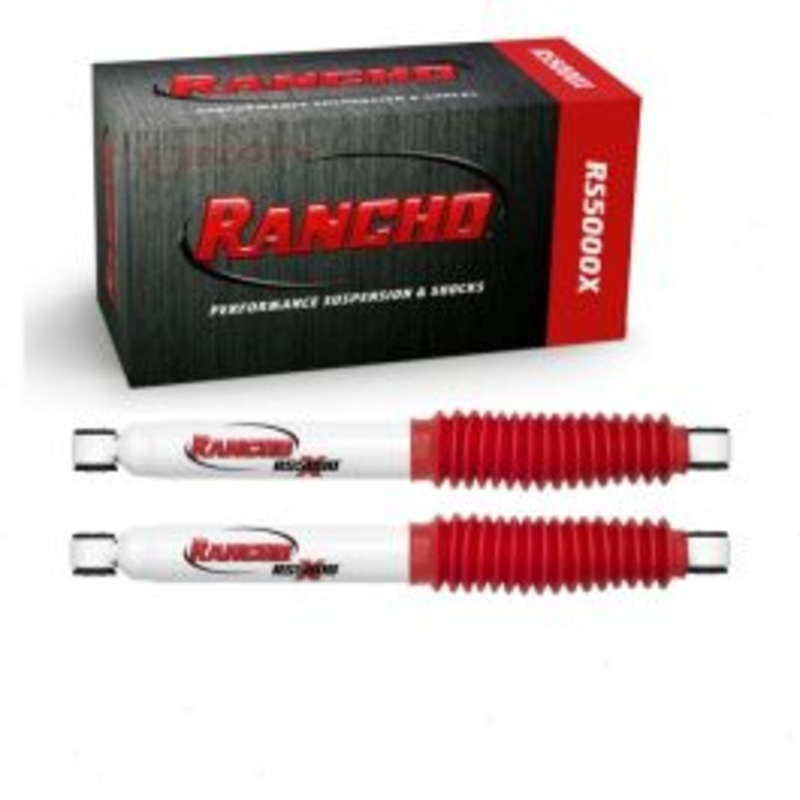 2 pc Rancho RS5000X Front Shock Absorbers for 1988-1999 Chevrolet K1500
