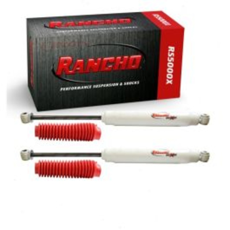2 pc Rancho RS5000X Rear Shock Absorbers for 1983-2011 Ford Ranger