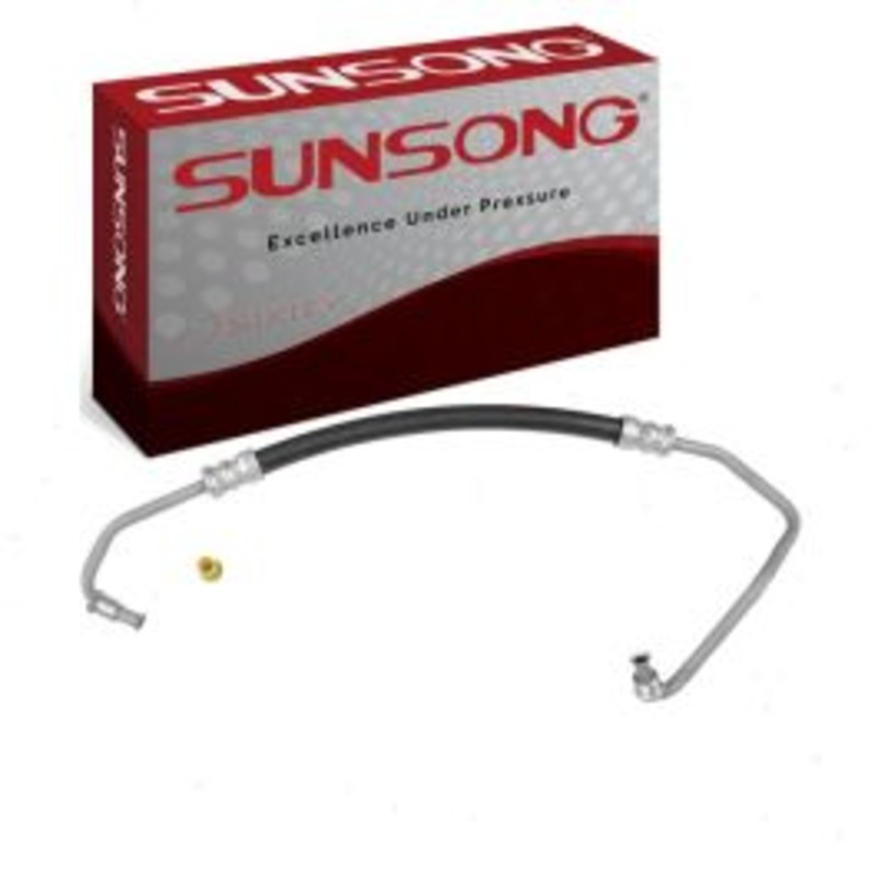 Sunsong Power Steering Pressure Line Hose for 1977-1979 Pontiac Catalina