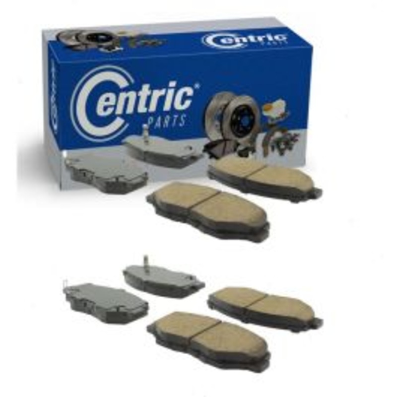 2 pc Centric Posi Quiet Front Disc Brake Pad Sets for 2021 Honda Civic