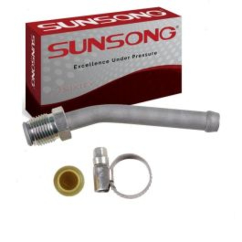 Sunsong To Pump Power Steering Return Line End Fitting for 1979 Plymouth PB300