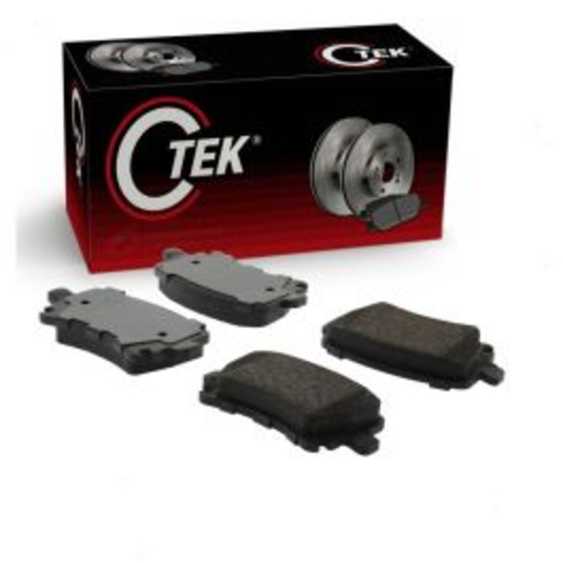 Centric CTEK Rear Disc Brake Pad Set for 2006-2013 Audi A3 Quattro