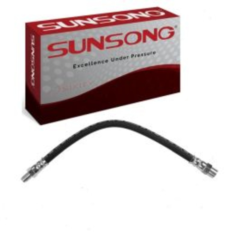 Sunsong Rear Center Brake Hydraulic Hose for 1979-1980 Mercedes-Benz 300TD