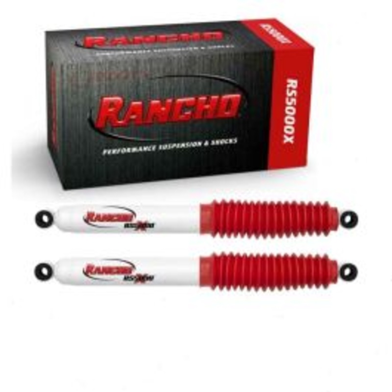 2 pc Rancho RS5000X Rear Shock Absorbers for 1965-1968 Jeep J-2800
