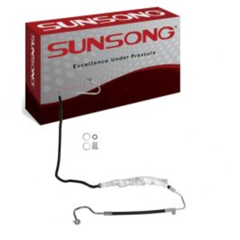 Sunsong Power Steering Pressure Line Hose for 2007-2008 Hyundai Veracruz
