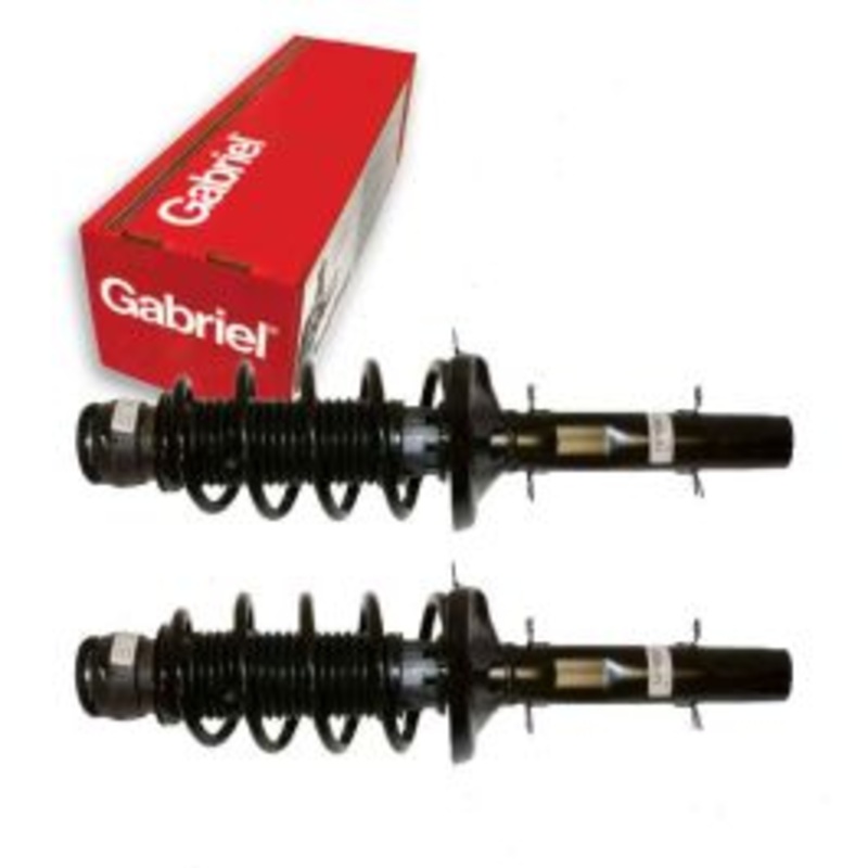 2 pc Gabriel ReadyMount Front Suspension Strut Assemblys for 1998-2010 Volkswagen Beetle