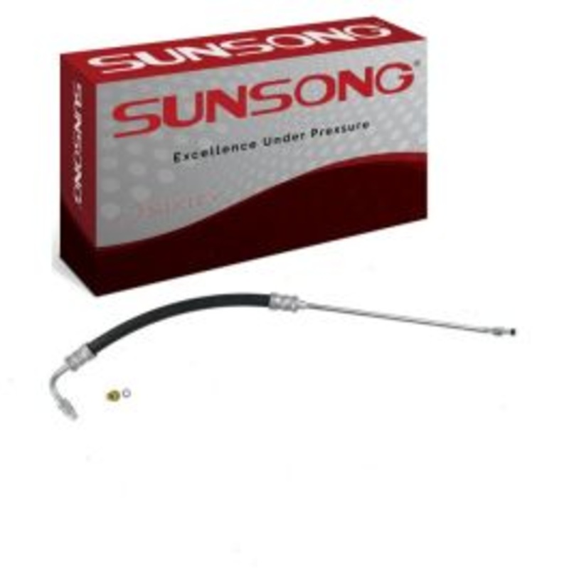 Sunsong Power Steering Pressure Line Hose for 1978-1979 Ford F-350