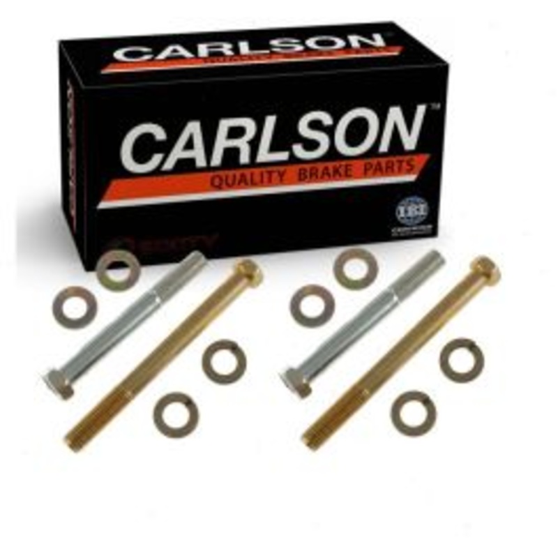 2 pc Carlson Front Brake Caliper Guide Pin Kit for 1985-1988 Chevrolet Nova