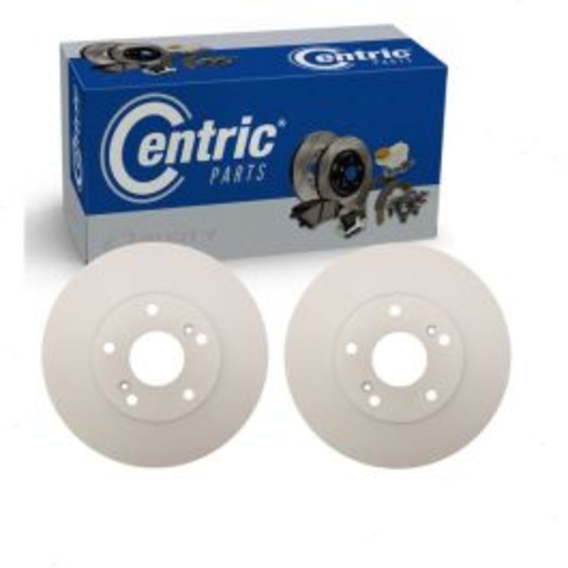 2 pc Centric GCX Front Disc Brake Rotors for 2003-2011 Honda Element
