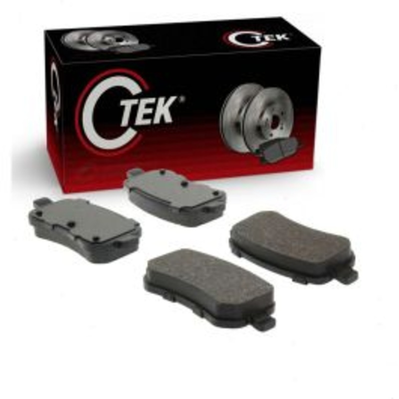 Centric CTEK Rear Disc Brake Pad Set for 2009-2012 Volkswagen Routan
