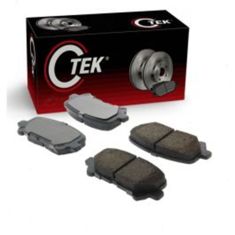 Centric CTEK Rear Disc Brake Pad Set for 2010-2013 Acura ZDX
