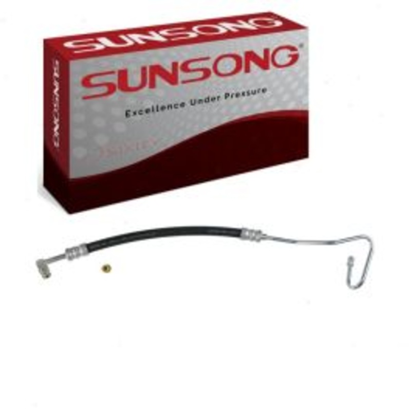 Sunsong Power Steering Pressure Line Hose for 1990-1996 Ford F-250