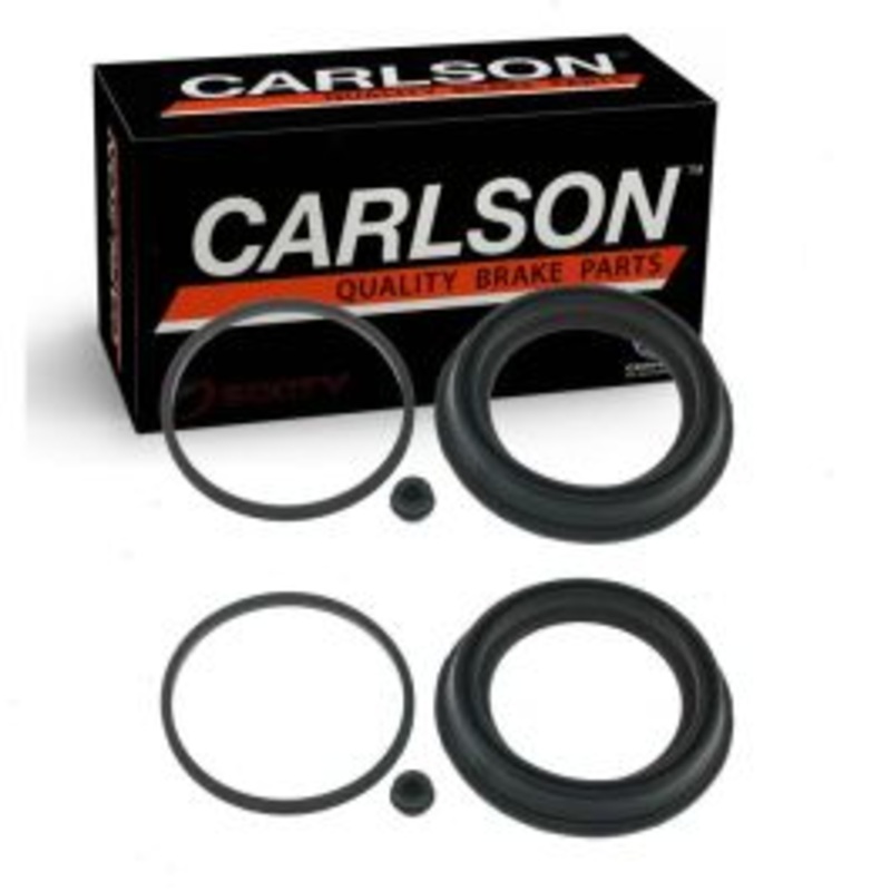 2 pc Carlson Front Brake Caliper Repair Kit for 2011-2016 BMW 550i xDrive