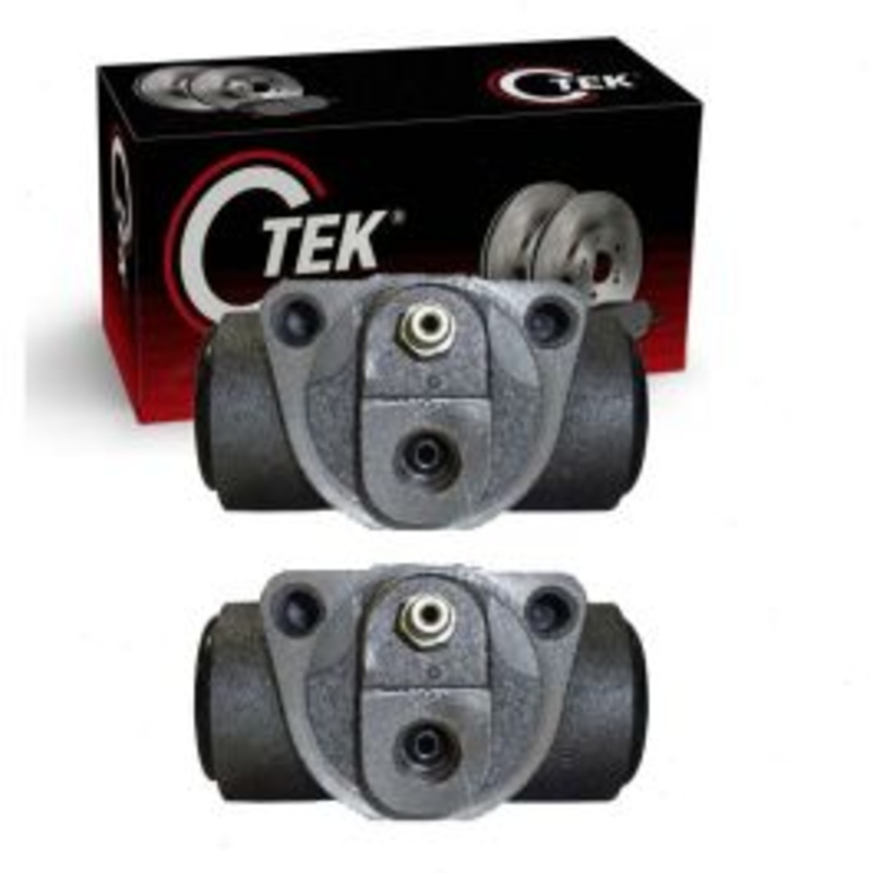 2 pc Centric CTEK Rear Drum Brake Wheel Cylinders for 1988-1998 GMC C2500