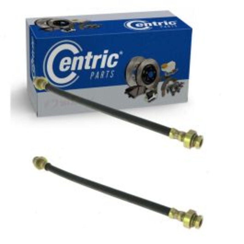 2 pc Centric Premium Rear Brake Hydraulic Hoses for 1990-1995 Nissan Axxess