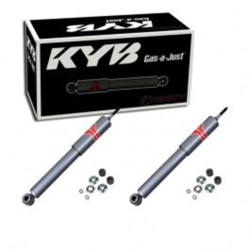 2 pc KYB Gas-a-Just Rear Shock Absorbers for 1964-1966 Saab Monte Carlo