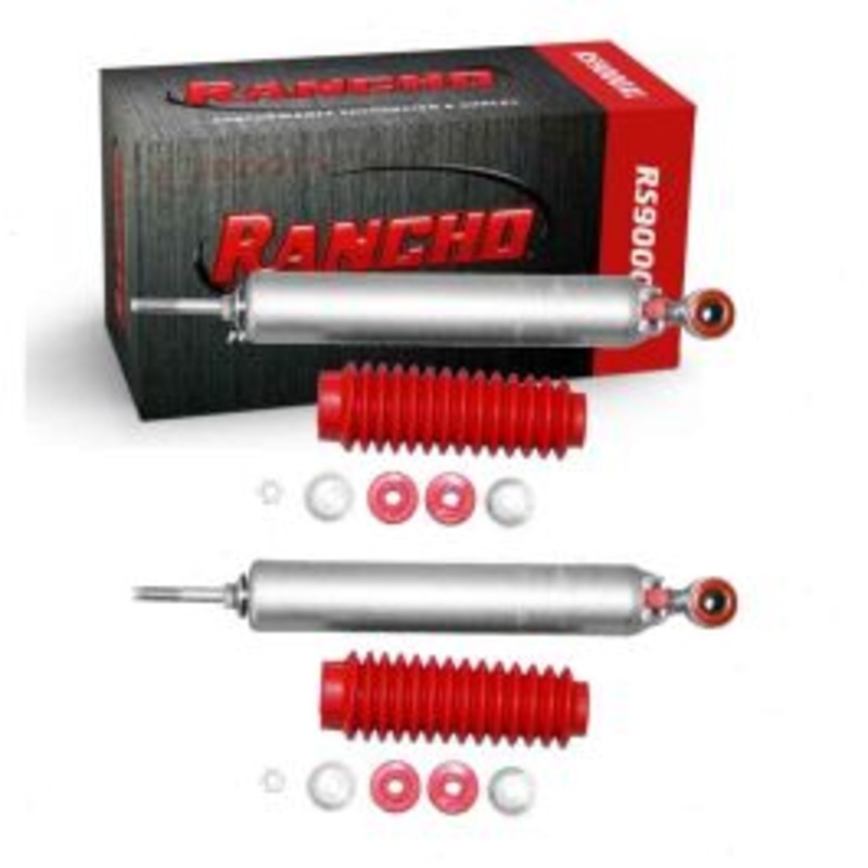 2 pc Rancho RS9000XL Front Shock Absorbers for 2005-2020 Ford F-350 Super Duty