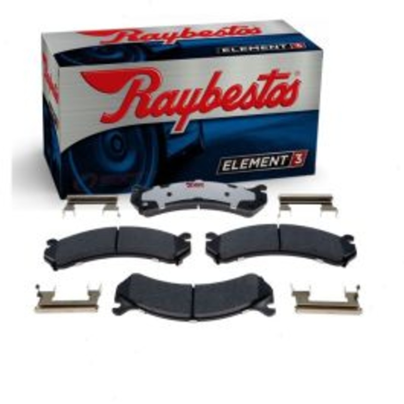 Raybestos Element3 Front Disc Brake Pad Set for 2003-2017 Chevrolet Express 3500