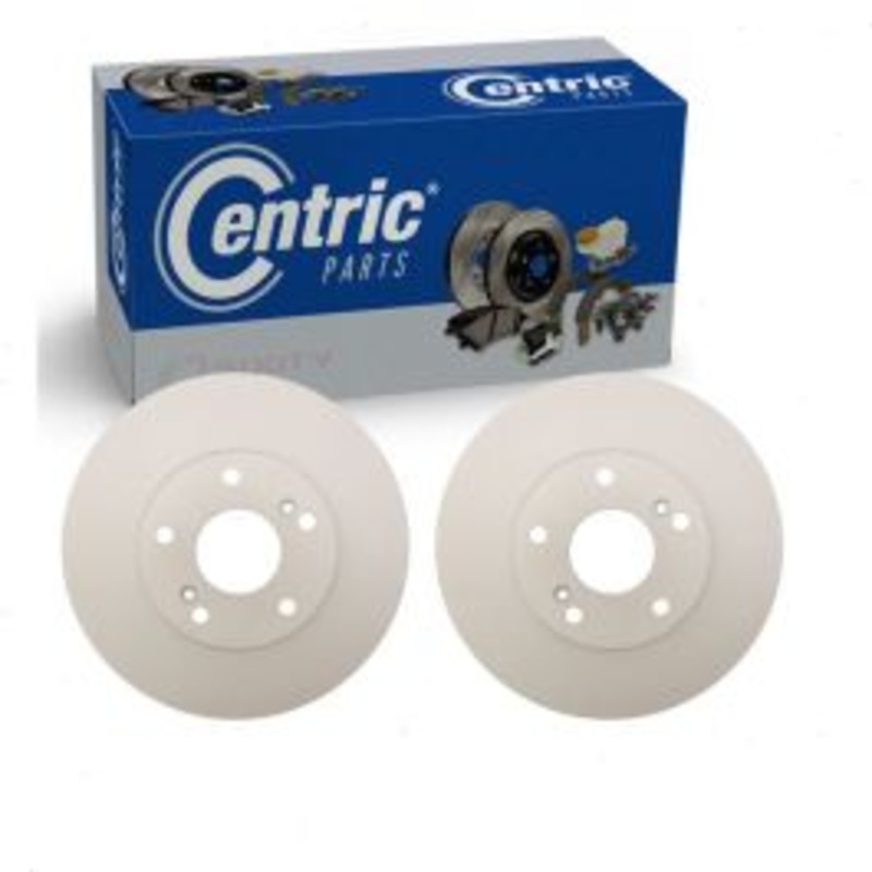2 pc Centric GCX Front Disc Brake Rotors for 2006-2023 Honda Civic