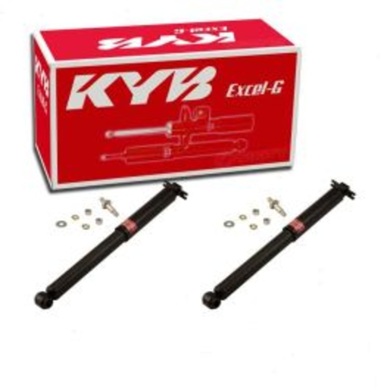 2 pc KYB Excel-G Rear Shock Absorbers for 1971-1996 Chevrolet Caprice 3.8L 4.1L 4.3L 4.4L 5.0L 5.7L 6.6L 7.4L L6 V6 V8