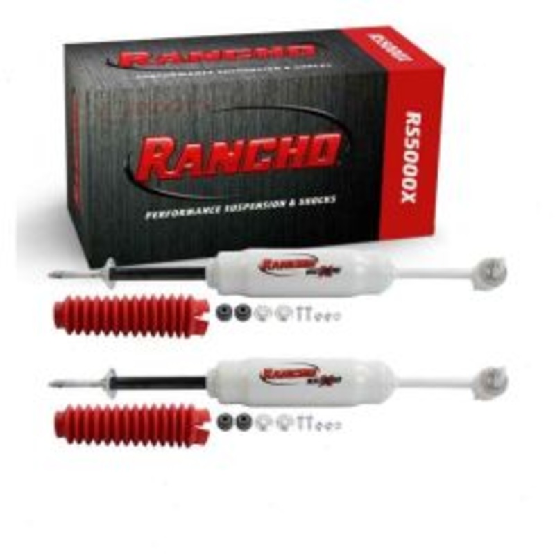 2 pc Rancho RS5000X Front Shock Absorbers for 1998-2011 Ford Ranger