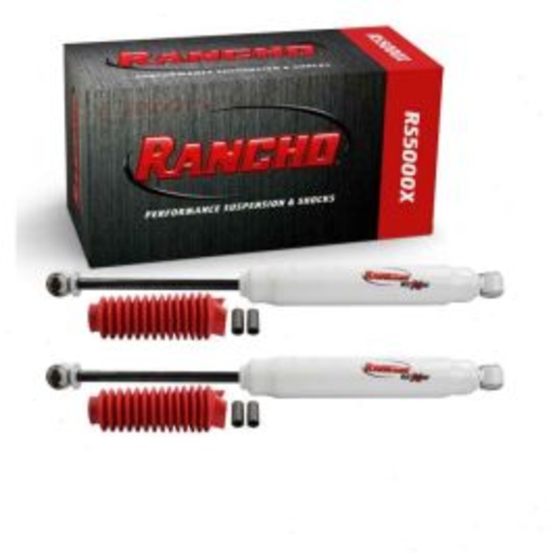 2 pc Rancho RS5000X Front Shock Absorbers for 1965-1973 Jeep J-2600