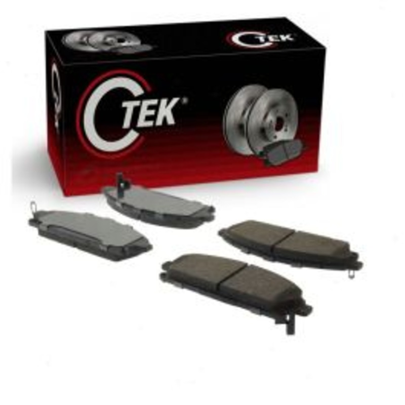 Centric CTEK Front Disc Brake Pad Set for 1996-2004 Nissan Pathfinder