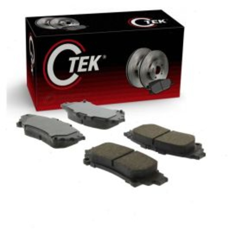 Centric CTEK Rear Disc Brake Pad Set for 2016-2018 Toyota Mirai