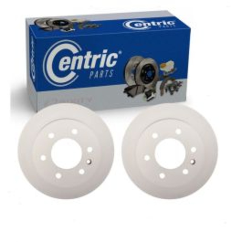 2 pc Centric GCX Rear Disc Brake Rotors for 2007-2009 Dodge Sprinter 3500