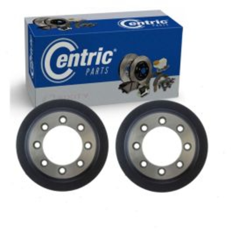 2 pc Centric Premium Rear Brake Drums for 1997 Ford F-250 HD