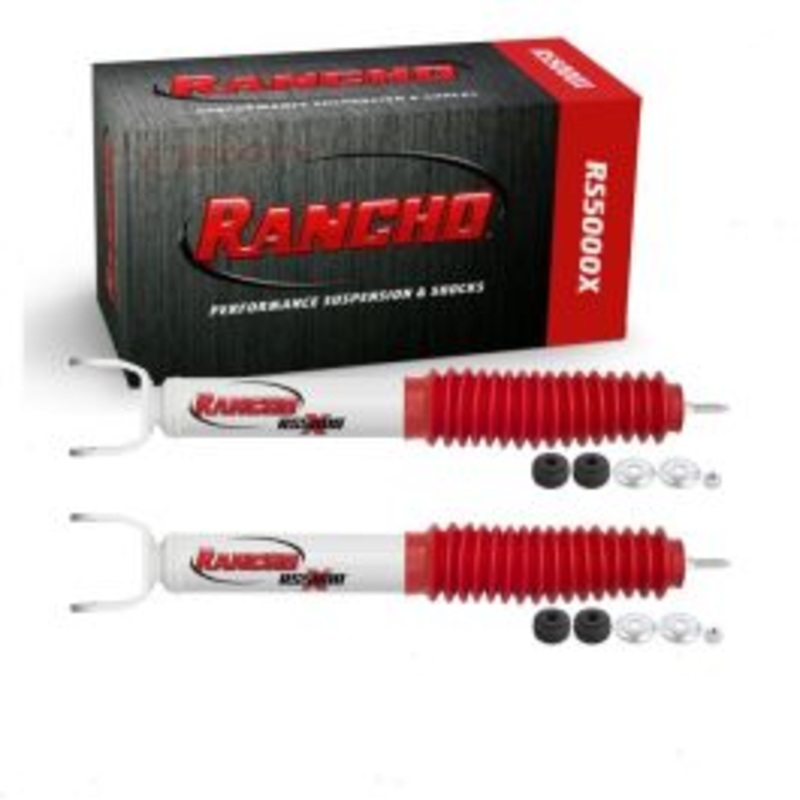 2 pc Rancho RS5000X Front Shock Absorbers for 2000-2006 Chevrolet Suburban 1500
