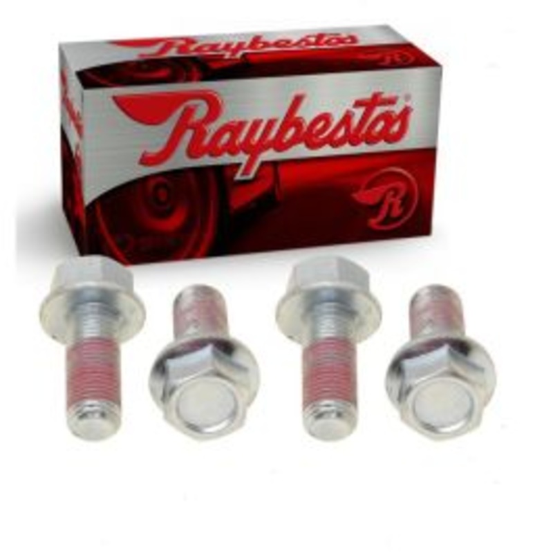 2 pc Raybestos R-Line Front Brake Caliper Bracket Mounting Bolts for 2001-2017 Toyota Prius