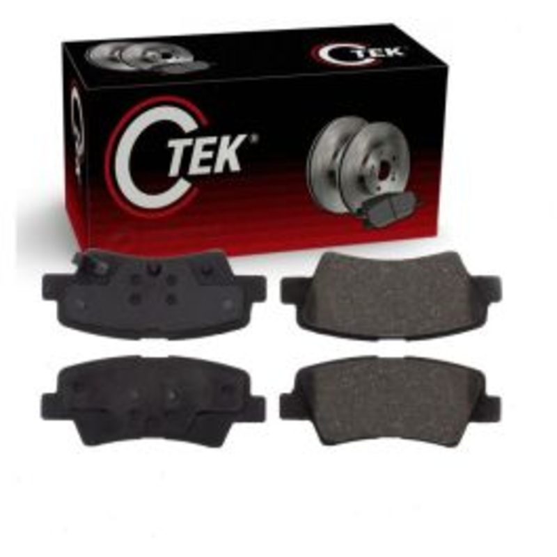 Centric CTEK Rear Disc Brake Pad Set for 2012-2017 Hyundai Accent