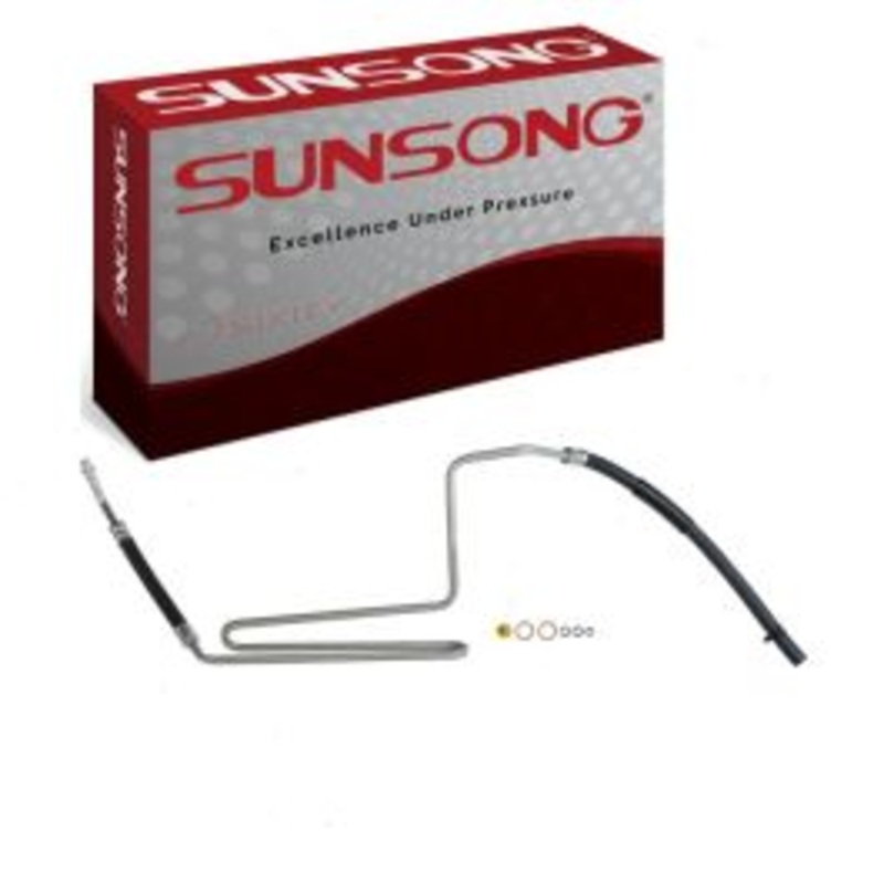 Sunsong Gear To Reservoir Power Steering Return Line Hose for 2006-2010 Hummer H3