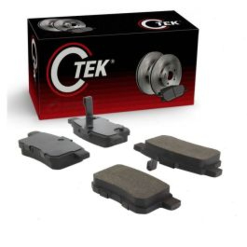 Centric CTEK Rear Disc Brake Pad Set for 2008-2010 Honda Accord