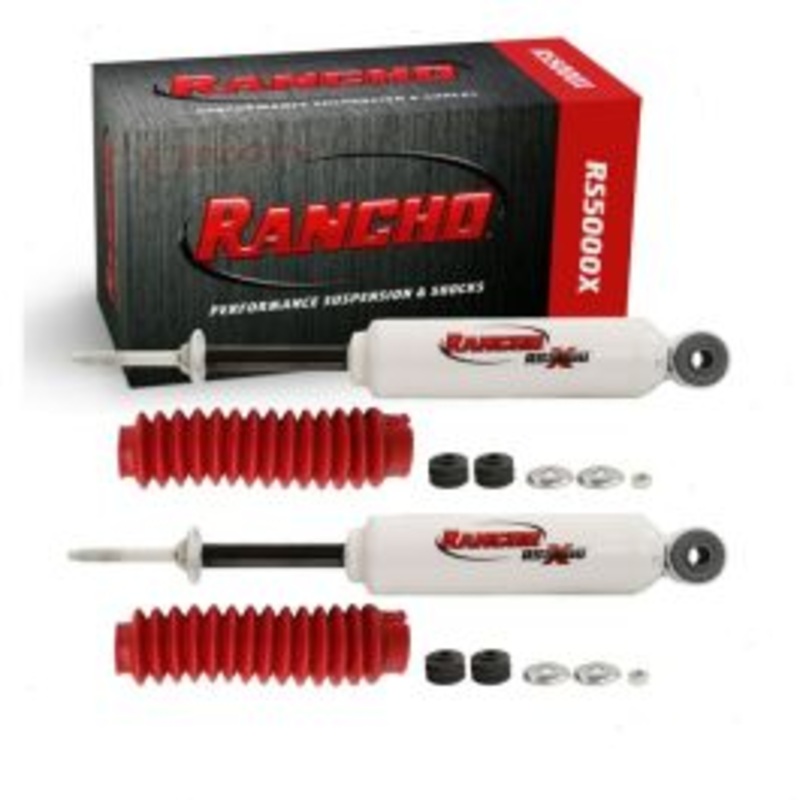 2 pc Rancho RS5000X Front Shock Absorbers for 1998-2004 Nissan Frontier