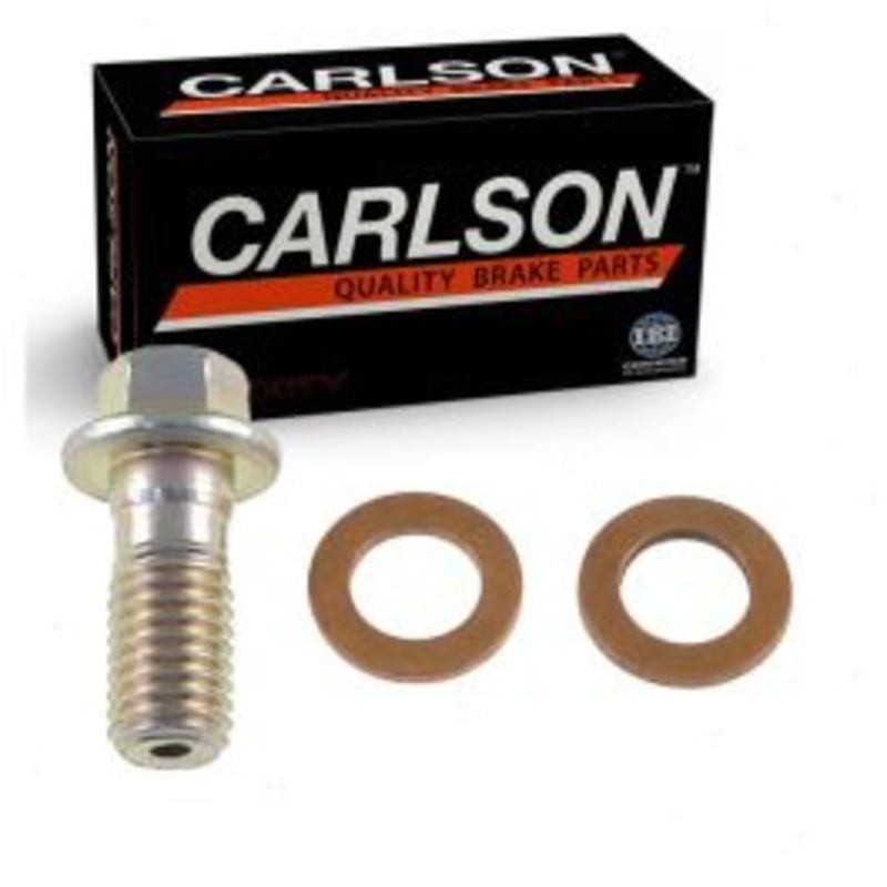 Carlson Front Brake Hydraulic Banjo Bolt for 1982-1991 Pontiac 6000