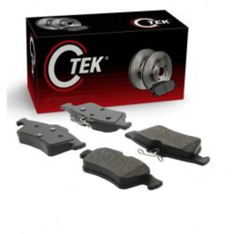 Centric CTEK Rear Disc Brake Pad Set for 2007-2015 Jaguar XK