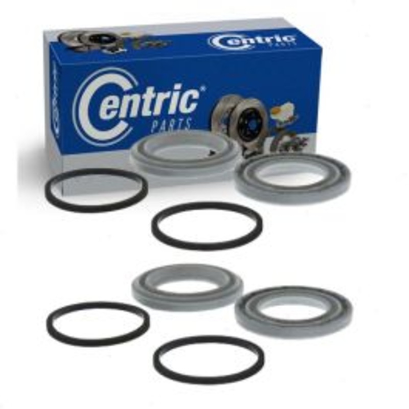 2 pc Centric Premium Rear Brake Caliper Repair Kit for 2004-2006 GMC Sierra 3500