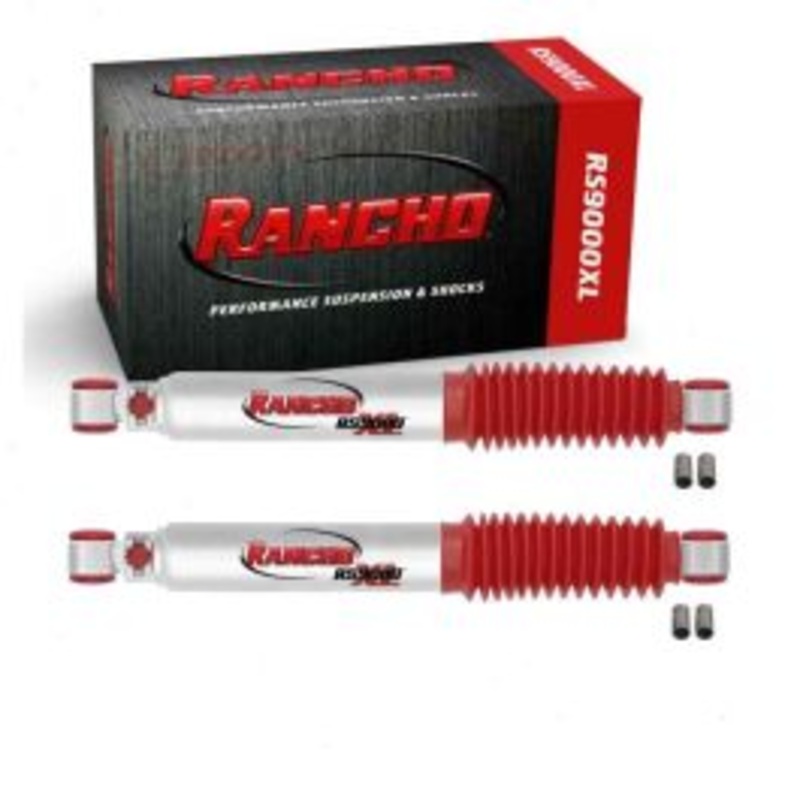 2 pc Rancho RS9000XL Front Inner Shock Absorbers for 1987-1991 GMC V2500 Suburban