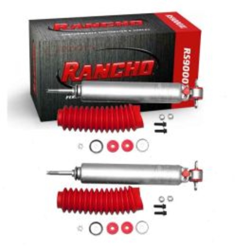 2 pc Rancho RS9000XL Front Shock Absorbers for 1992-1999 Chevrolet C2500 Suburban