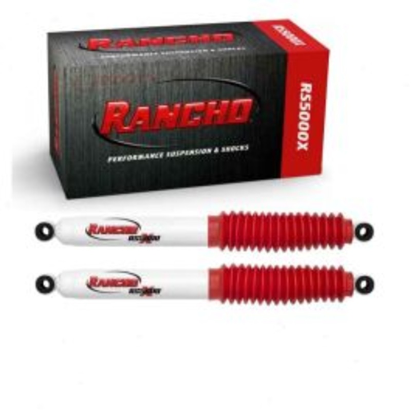 2 pc Rancho RS5000X Front Inner Shock Absorbers for 1981-1991 GMC Jimmy