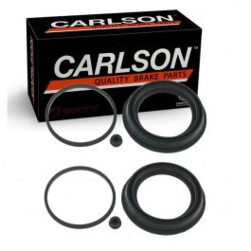 2 pc Carlson Front Brake Caliper Repair Kit for 2006-2010 BMW 650Ci