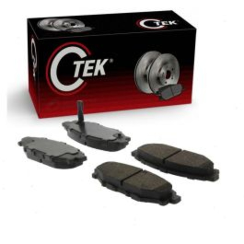 Centric CTEK Rear Disc Brake Pad Set for 2013-2015 Subaru XV Crosstrek